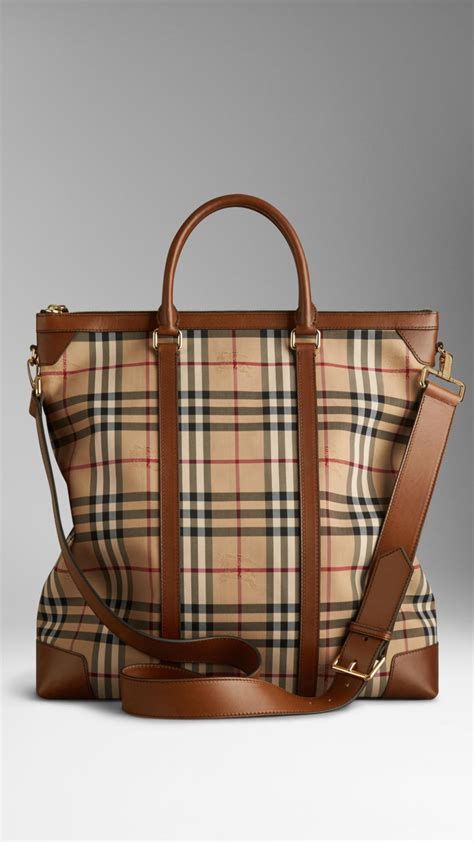 Burberry large tote bag